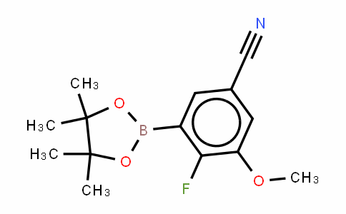 1150561-55-9 | 5-Cyano-2-fluoro-3-methoxybenzeneboronic acid, pinacol ester