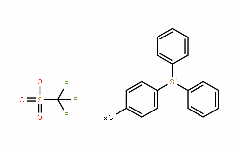 81416-37-7 | (4-甲基苯基)二苯基锍三氟甲烷基磺酸