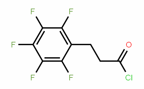 2063-40-3 | 3-(Perfluorophenyl)propanoyl chloride