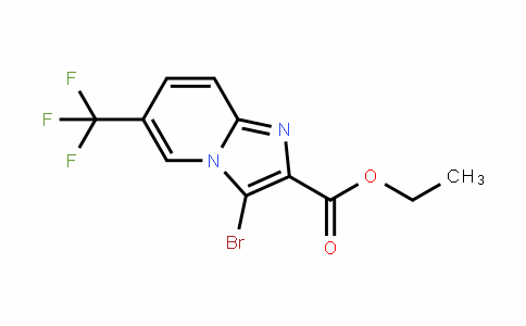 1160474-86-1 | Ethyl 3-bromo-6-(trifluoromethyl)imidazo[1,2-a]pyridine-2-carboxylate