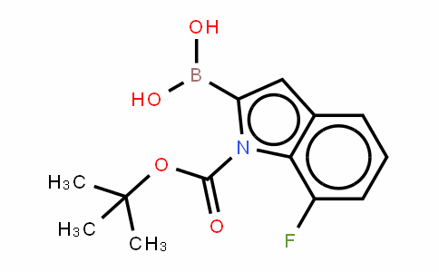 1000068-65-4 | 7-Fluoro-1H-indole-2-boronic acid, N-BOC protected