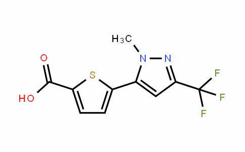 175202-29-6 | 5-[1-Methyl-3-(trifluoromethyl)-1H-pyrazol-5-yl]thiophene-2-carboxylic acid