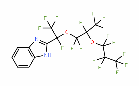 76145-90-9 | 2-[Perfluoro(5-methyl-3,6-dioxanonan-2-yl)]-1H-benzimidazole