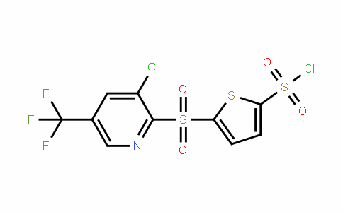 175203-00-6 | 5-[3-Chloro-5-(trifluoromethyl)pyridin-2-ylsulphonyl]thiophene-2-sulphonyl chloride