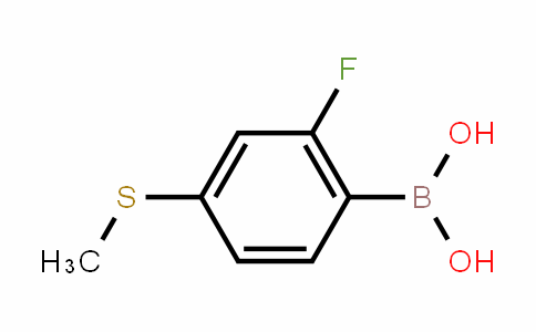 957060-84-3 | 2-Fluoro-4-(methylthio)benzeneboronic acid