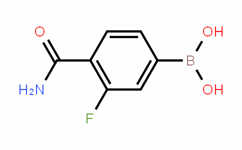 874288-39-8 | 4-氨基甲酰基-3-氟苯硼酸