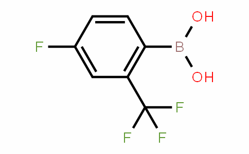 182344-16-7 | 4-Fluoro-2-(trifluoromethyl)benzeneboronic acid
