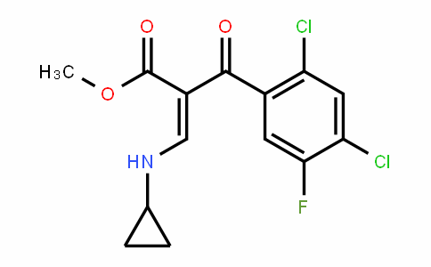 105392-26-5 | Methyl 3-(cyclopropylamino)-2-(2,4-dichloro-5-fluorobenzoyl)acrylate