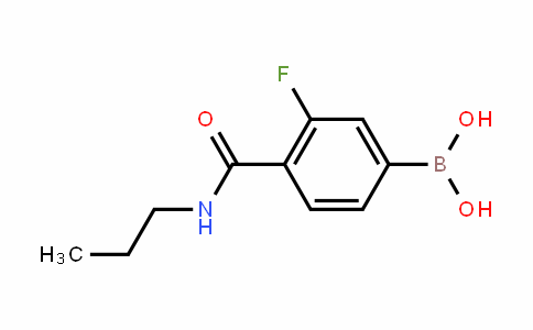 874289-15-3 | 3-氟-4-(丙基氨甲酰基)苯基硼酸
