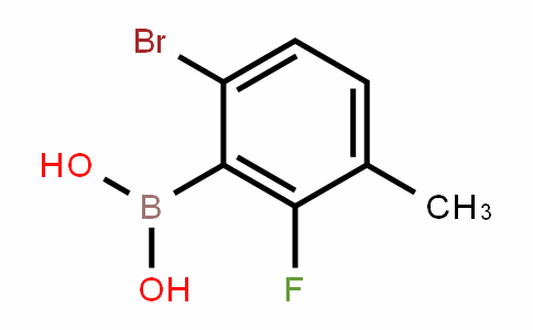 957061-15-3 | 6-溴-2-氟-3-甲基苯硼酸