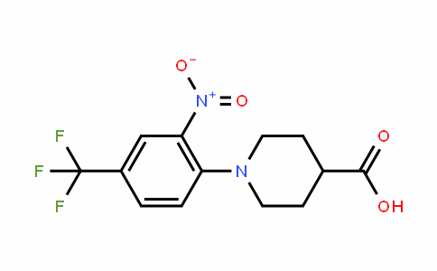 325702-10-1 | 1-[2-Nitro-4-(trifluoromethyl)phenyl]piperidine-4-carboxylic acid
