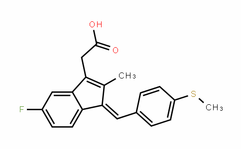 32004-67-4 | {5-Fluoro-2-methyl-1-[4-(methylthio)benzylidene]-1H-inden-3-yl}acetic acid