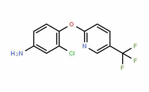 72045-93-3 | 3-Chloro-4-{[5-(trifluoromethyl)pyridin-2-yl]oxy}aniline