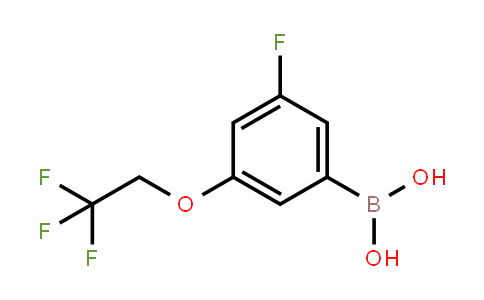 850589-55-8 | 3-氟-5-(2,2,2-三氟乙氧基)苯基硼酸