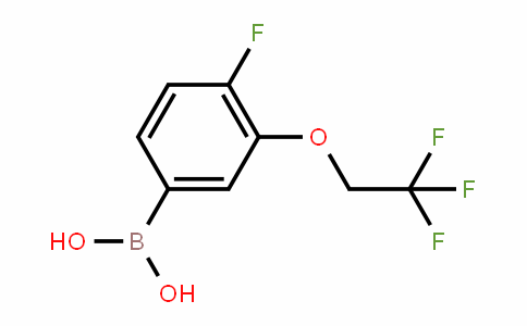 957034-62-7 | 4-FLUORO-3-(2,2,2-TRIFLUOROETHOXY)PHENYLBORONIC ACID