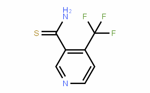 158063-54-8 | 4-(Trifluoromethyl)pyridine-3-thiocarboxamide
