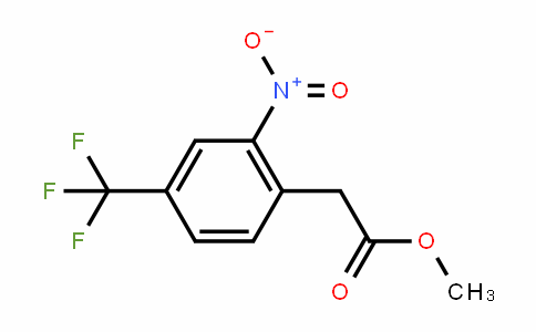 13544-07-5 | Methyl 2-nitro-4-(trifluoromethyl)phenylacetate