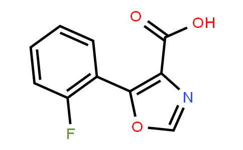 347187-18-2 | 5-(2-Fluorophenyl)-1,3-oxazole-4-carboxylic acid