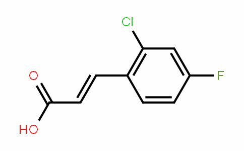 133220-86-7 | 2-Chloro-4-fluorocinnamic acid