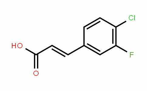 202982-66-9 | 4-Chloro-3-fluorocinnamic acid