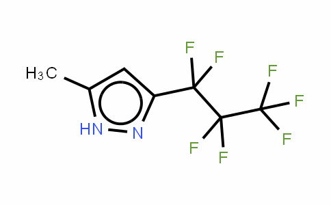 75823-64-2 | 3-(Heptafluoropropyl)-5-methypyrazole