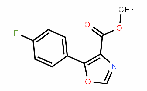 89204-90-0 | 5-(4-氟苯基)噁唑-4-羧酸甲酯