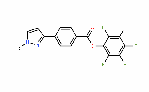 915707-42-5 | Pentafluorophenyl 4-(1-methyl-1H-pyrazol-3-yl)benzoate
