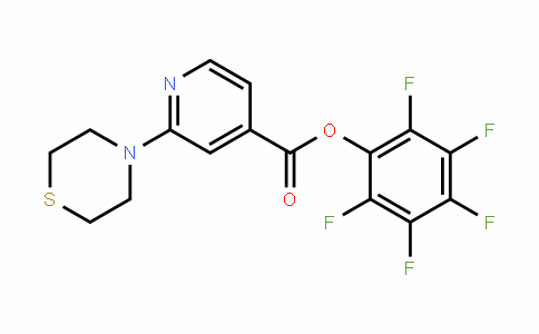 934570-42-0 | Pentafluorophenyl 2-thiomorpholin-4-ylisonicotinate