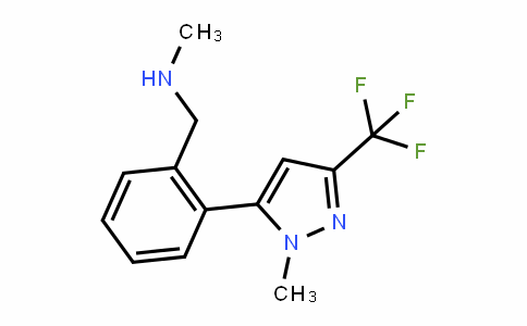 898598-62-4 | N-Methyl-2-[1-methyl-3-(trifluoromethyl)-1H-pyrazol-5-yl]benzylamine