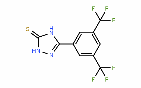 175276-77-4 | 5-[3,5-Bis(trifluoromethyl)phenyl]-2,4-dihydro-3H-1,2,4-triazole-3-thione