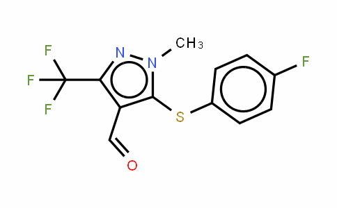 321848-46-8 | 5-[(4-Fluoropheny)lthio]-1-methyl-3-(trifluoromethyl)-1H-pyrazole-4-carboxaldehyde
