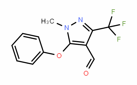 109925-42-0 | 1-Methyl-5-phenoxy-3-(trifluoromethyl)-1H-pyrazole-4-carboxaldehyde