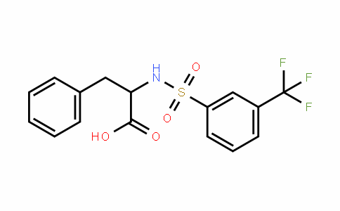250714-63-7 | 3-Phenyl-2-({[3-(trifluoromethyl)phenyl]sulphonyl}amino)propanoic acid