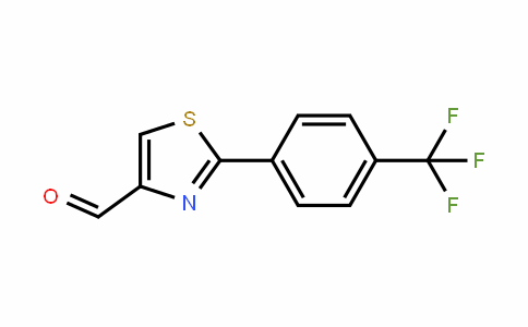 174006-70-3 | 2-[4-(Trifluoromethyl)phenyl]-1,3-thiazole-4-carboxaldehyde
