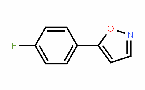 138716-37-7 | 5-(4-Fluorophenyl)isoxazole