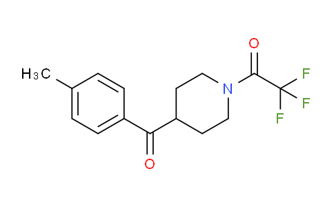 1198285-26-5 | 2,2,2-trifluoro-1-(4-(4-methylbenzoyl)piperidin-1-yl)ethanone