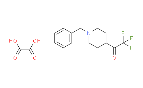 1198286-70-2 | 1-(1-benzylpiperidin-4-yl)-2,2,2-trifluoroethanone oxalate
