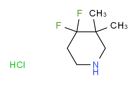 1198285-09-4 | 4,4-DIFLUORO-3,3-DIMETHYLPIPERIDINE HYDROCHLORIDE