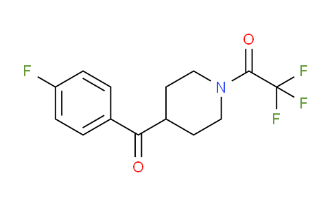 1159982-32-7 | 2,2,2-trifluoro-1-(4-(4-fluorobenzoyl)piperidin-1-yl)ethanone