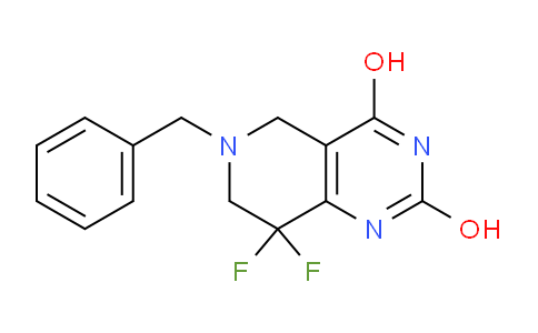 1255666-61-5 | 6-benzyl-8,8-difluoro-5,6,7,8-tetrahydropyrido[4,3-d]pyrimidine-2,4-diol