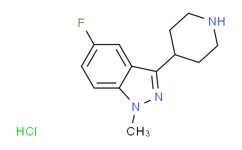 1980054-46-3 | 5-FLUORO-1-METHYL-3-(4-PIPERIDINYL)-1HINDAZOLE HYDROCHLORIDE