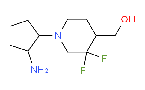2294218-64-5 | 4-Piperidinmethanol, 1-(2-Aminocyclopentyl)-3,3-difluor-
