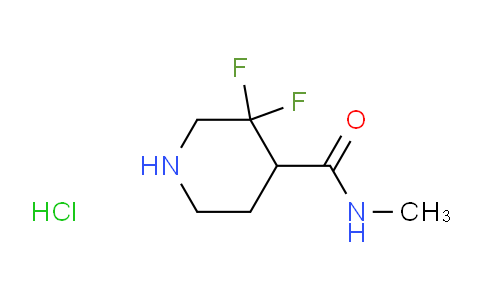 1862653-91-5 | 4-Piperidinecarboxamide, 3,3-difluoro-N-methyl-, hydrochloride
