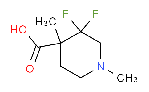 1785225-08-2 | 4-Piperidinecarboxylic acid, 3,3-difluoro-1,4-dimethyl-