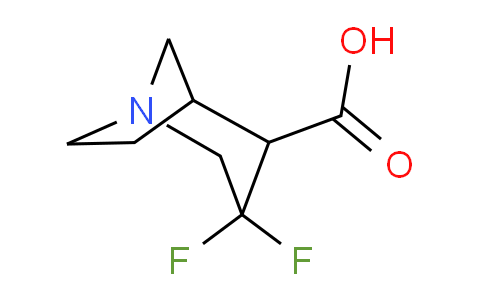 1780458-45-8 | 1-Azabicyclo[3.2.1]octane-4-carboxylic acid, 3,3-difluoro-