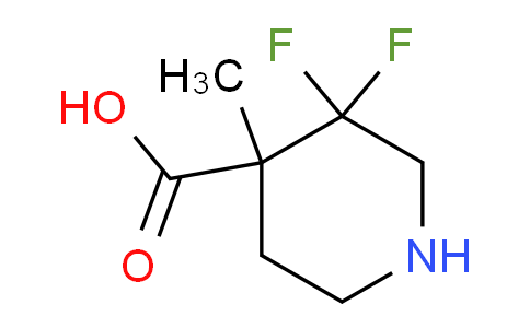 1334413-17-0 | 4-Piperidinecarboxylic acid, 3,3-difluoro-4-methyl-