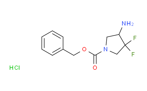 1781600-48-3 | 1-Pyrrolidinecarboxylic acid, 4-amino-3,3-difluoro-, phenylmethyl ester, hydrochloride