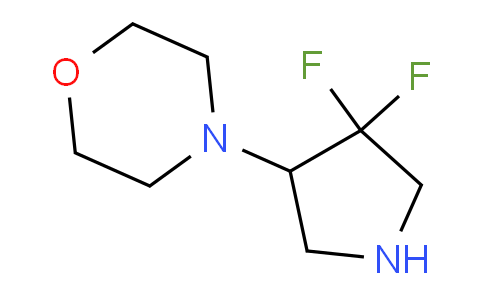 1896454-49-1 | 모르폴린, 4-(4,4-디플루오로-3-피롤리디닐)-