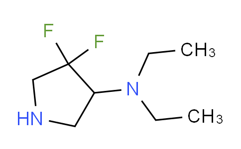 1894256-86-0 | 3-Pyrrolidinamine, N,N-diethyl-4,4-difluoro-