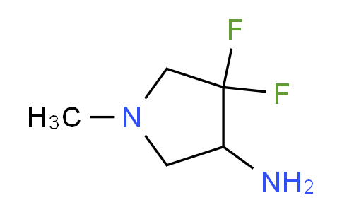 1552636-99-3 | 3-Pyrrolidinamine, 4,4-difluoro-1-methyl-